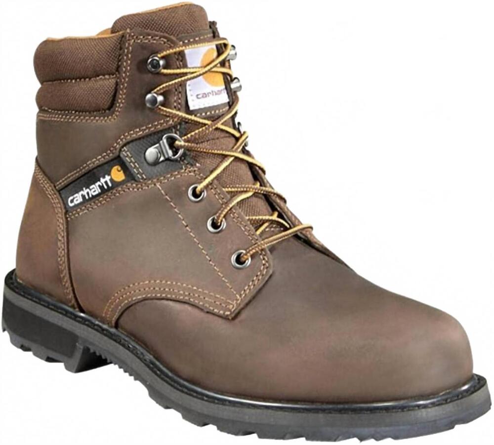 NEW CARHARTT men's footwear 6-inch tradition welt work boot in brown
